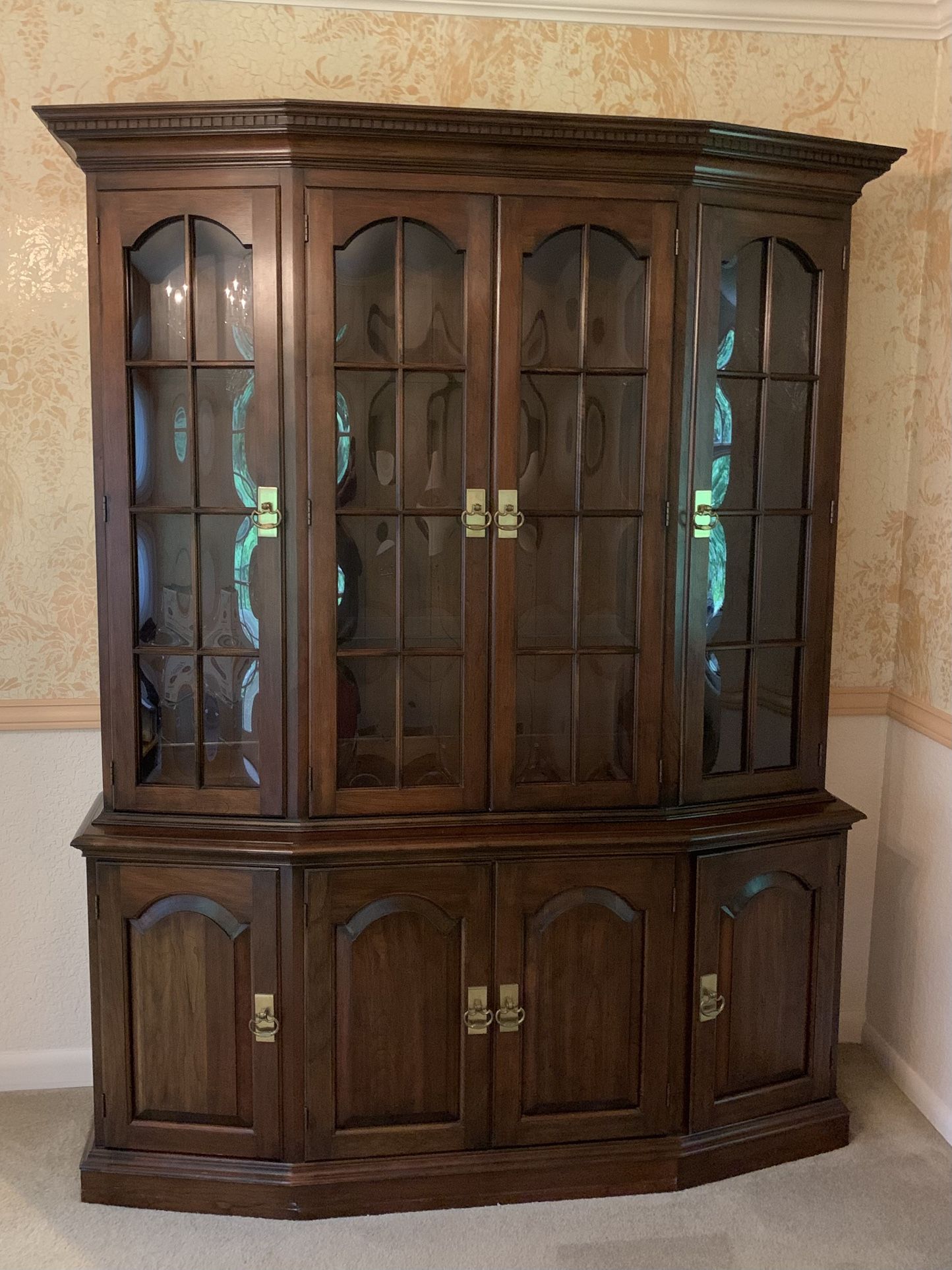 Vintage Pennsylvania House China Cabinet