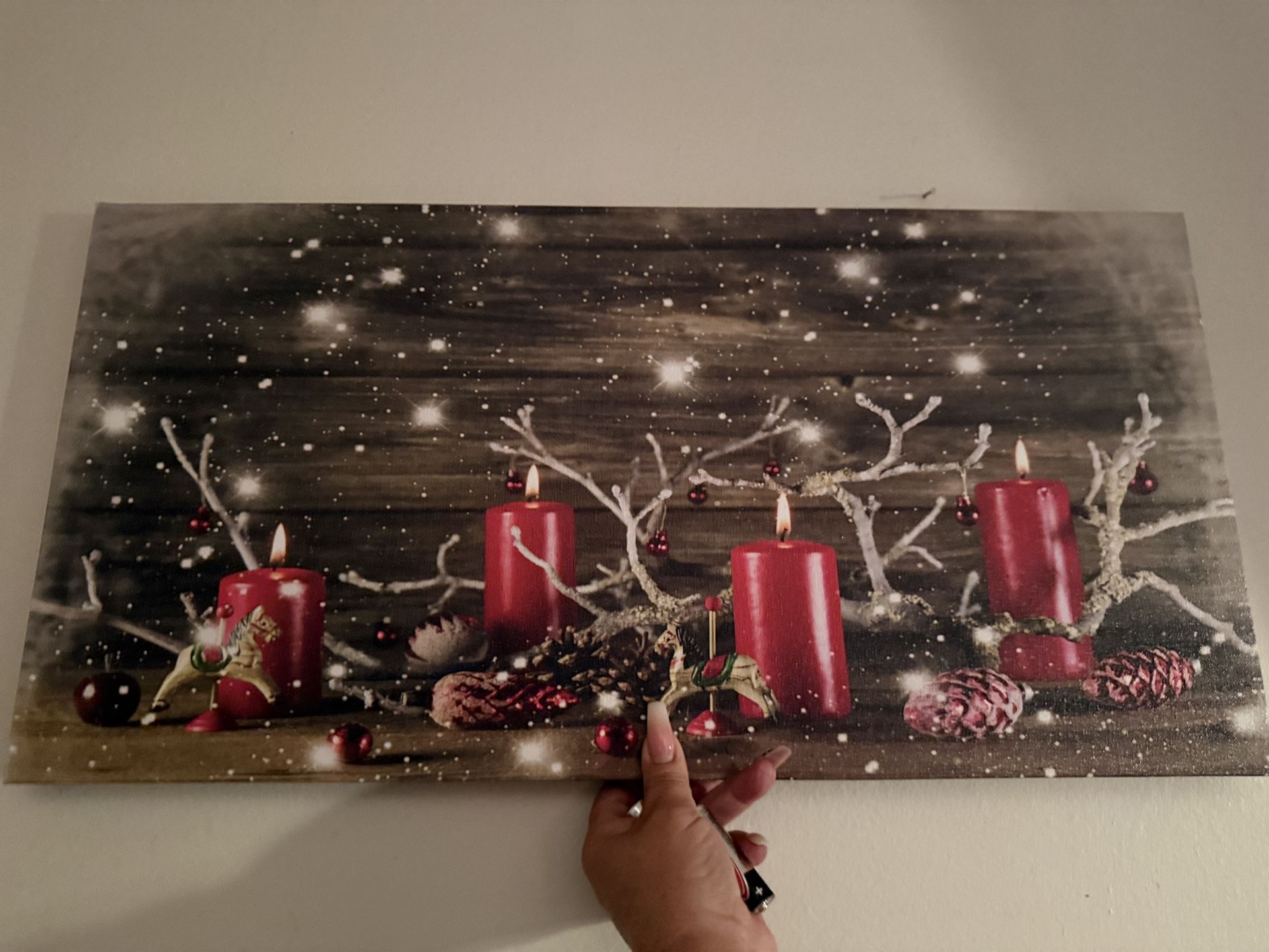 Holiday Magic Led Print From Signature Home Style
