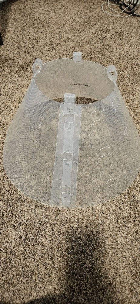 Large Adjustable Dog Cone