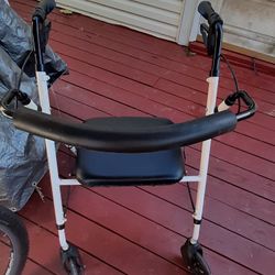 Rollator Walker With Seat