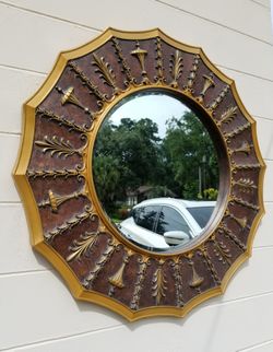 Stunning 42" Beveled Colonial Revival Mirror