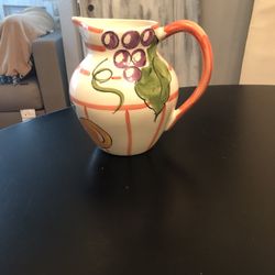 Decorative water pitcher