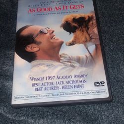 As Good As It Gets DVD 