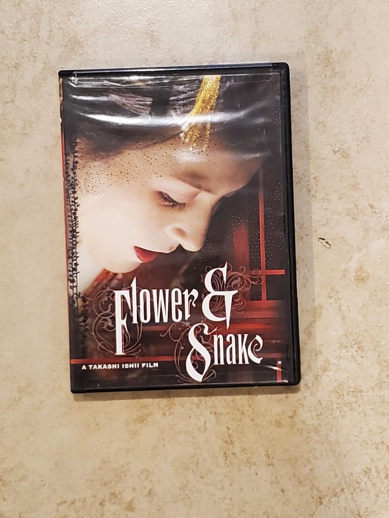 Flower and Snake 2005 DVD Tokyo Shock Release Takashi Ishii with Insert Rare (Complete in Box)