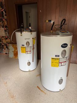 Electric hot water tank