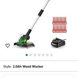 New Cordless Weedeater 