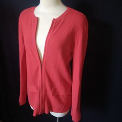 Red Shirt Or Cardigan 