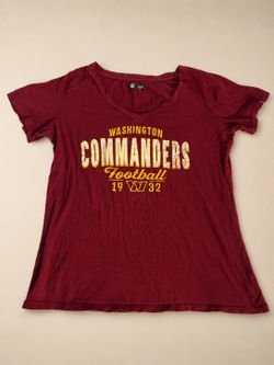 Washington Commanders Red Yellow Football Shirt NFL Fan T-Shirt