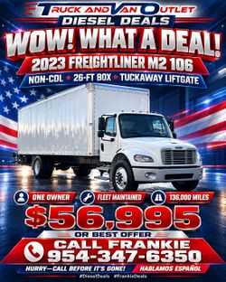 2023 Freightliner M2 106 26-Ft Box Truck