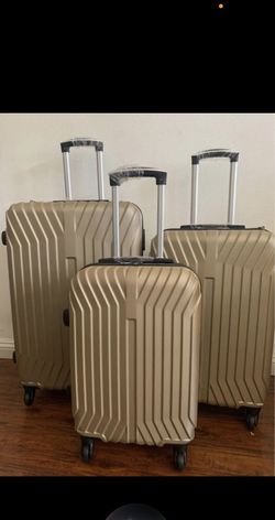3 Pc ABS Luggage Set
