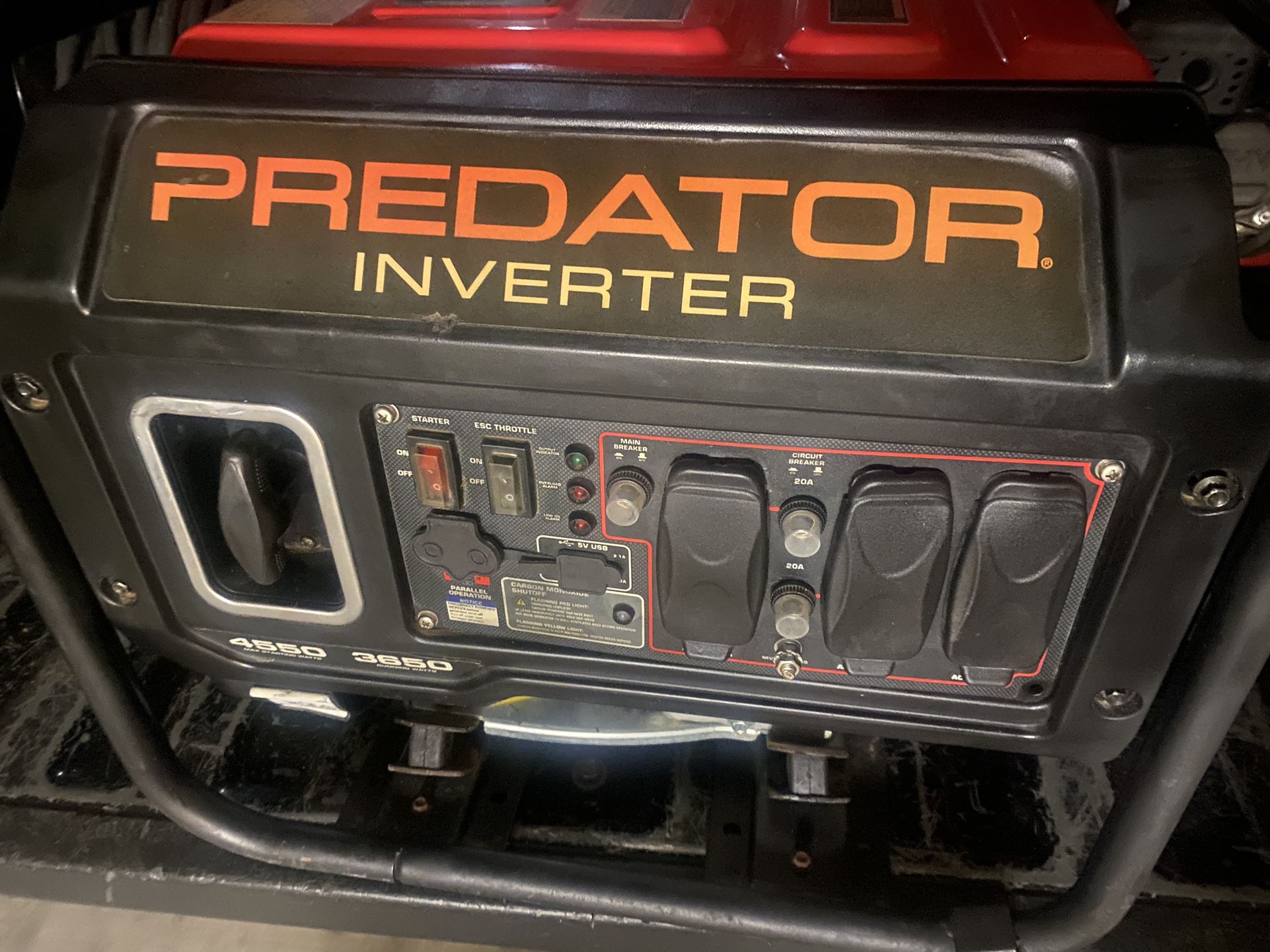 Predator Generator 4550 Watts