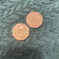 Sega Center Minted Coins