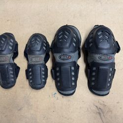 Bilt Motocross Dirt Bike Knee Shin Elbow Pads Guards 