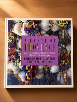 People Of Southern France A Taste of Provence HC DJ 1st American Edition 1988