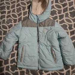 Girls Baby Blue Jacket 