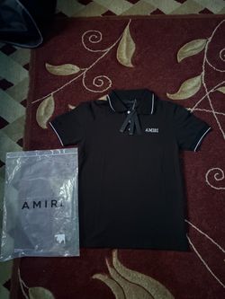 Black Amiri Polo
