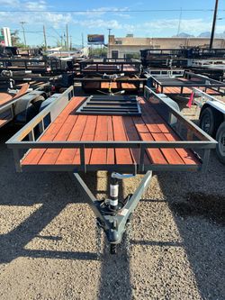 Carson trailer Utility 77x16