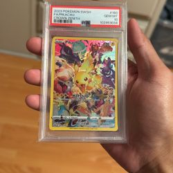 Crown Zenith Pikachu Psa 10