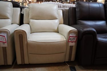 Leather Triple Power Recliner — Henglin