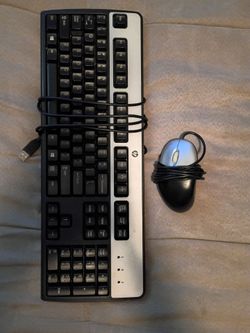 HP USB Keyboard & HP USB Mouse Bundle