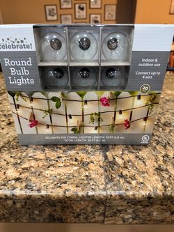 Indoor outdoor string lights