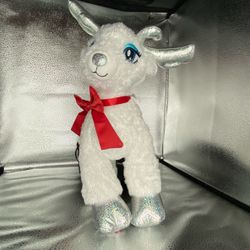Glisten and the Merry Mission Glisten the Snow Reindeer Plush Build A Bear BAB