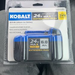  Kobalt 24v 6.0ah Max Extended Run Battery 