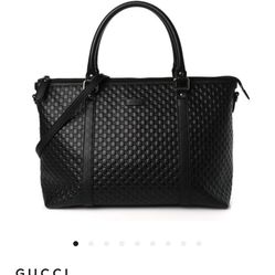 Gucci Soft Microguccissima Bag + Matching Wallet
