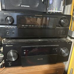 Denon And Pioneer Receiver For Parts