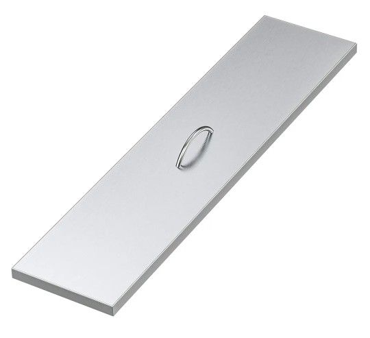 New Stanbroil Fire Pit Lid Fits 36 x 6 Inches Linear Drop-in Burner Pan, Solid Stainless Steel Cover for Outside Firepit