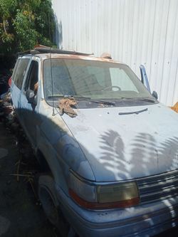 92 Plymouth van