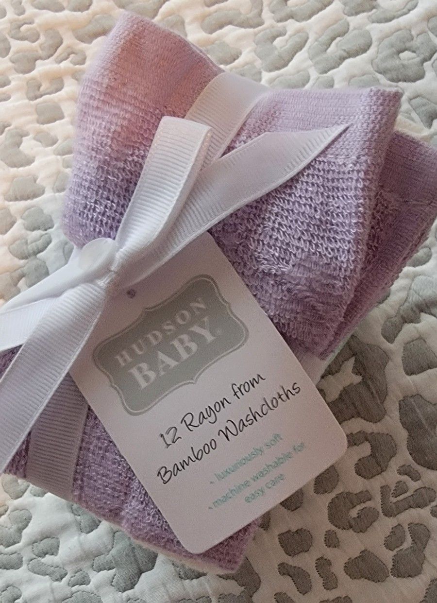 Bamboo Baby Wash Cloths