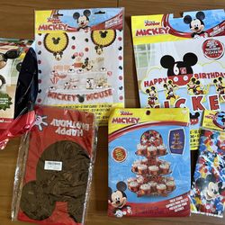 Mickey Mouse party supplies bundle