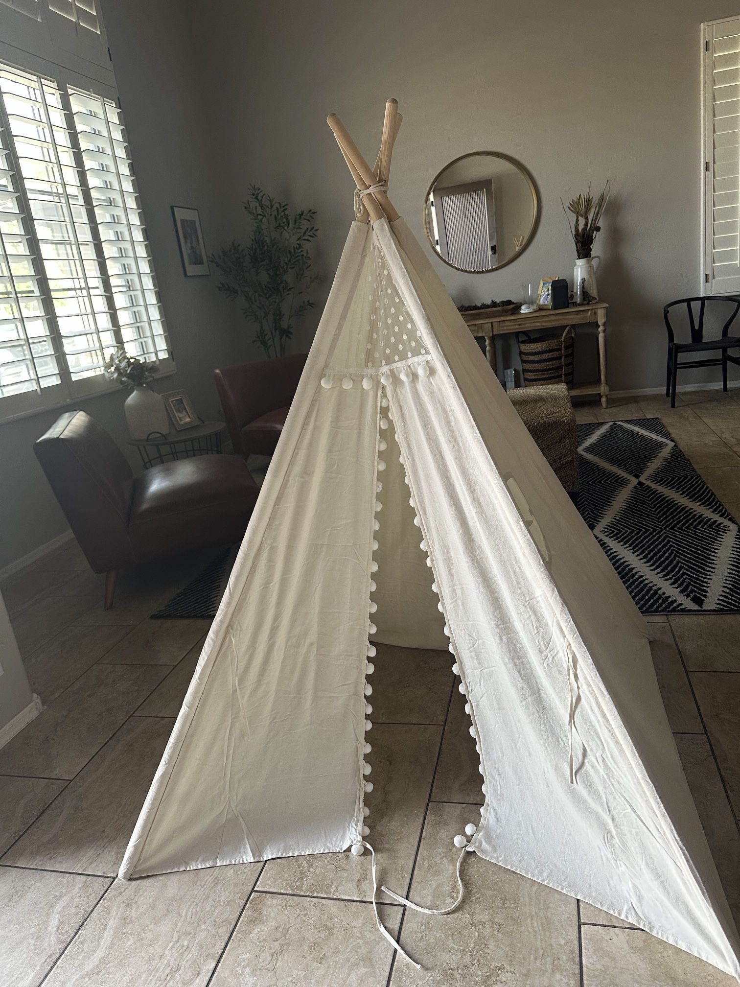 White Canvas Tent
