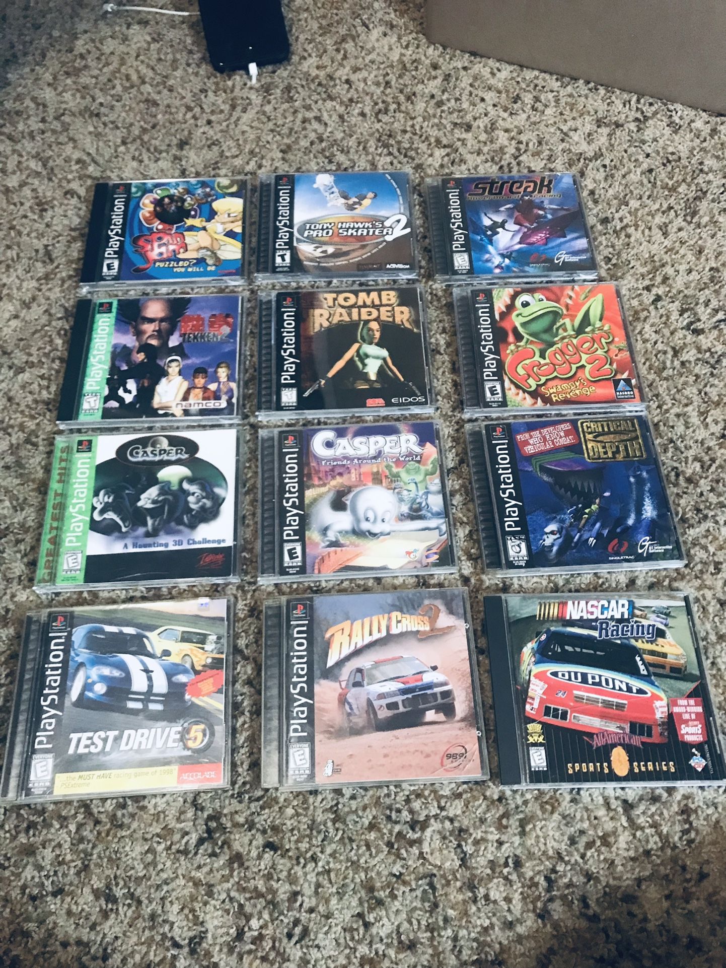 PlayStation 1 Games 12 Total