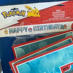 Pokemon Party Supplies 