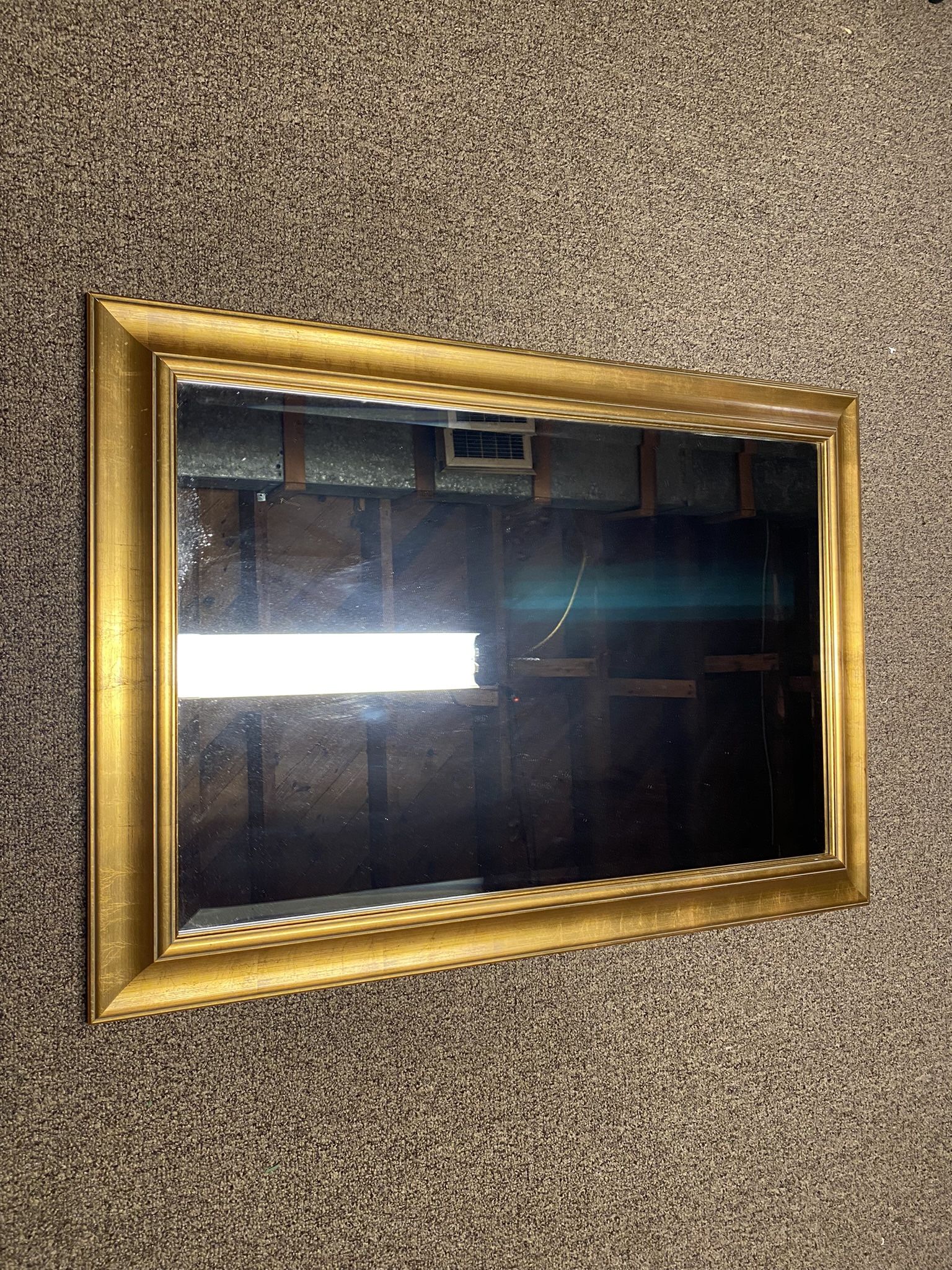 Wall Mirror - Beveled Gold 30” X 43” Pottery Barn