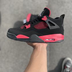 AIR JORDAN RETRO 4 “ RED THUNDER” SIZE 12 R3PŠ