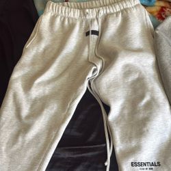  Large Oatmeal Essentials  Sweats Pants  