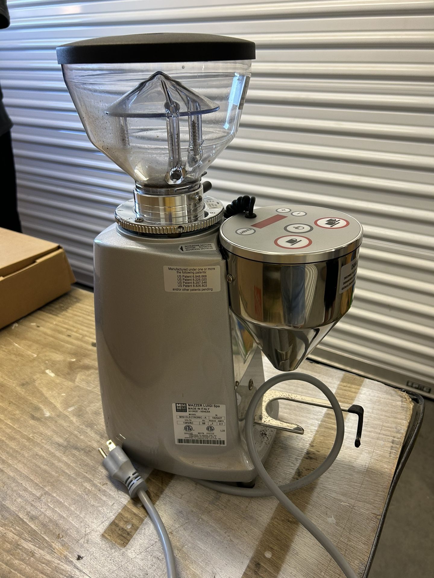 Mazzer Mini Electronic A Commercial Espresso Grinder...