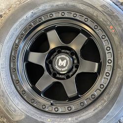 17” TOYOTA TACOMA***CHEVY SILVERADO WHEELS AND TIRES