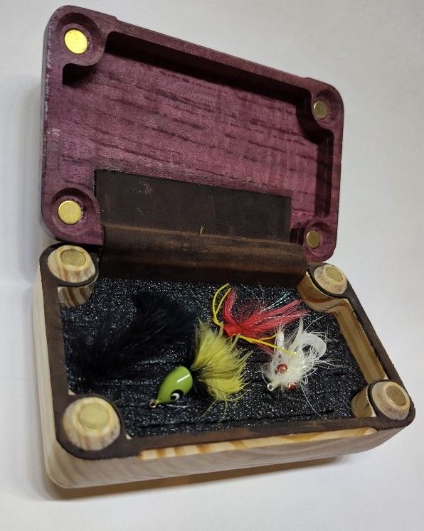 Fishing Tackle Box Unique Wood