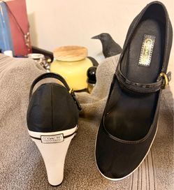 Coach Vintage Black and white courts