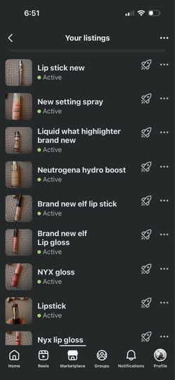 A lot of lipstick for sale