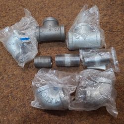 Miscellaneous 3/4" Iron Pipe Fitting Lot $10