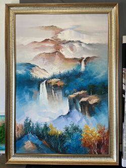 Hand-Painted Oil Painting