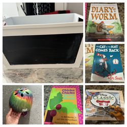 Books Toys Toy Bin Helmet 