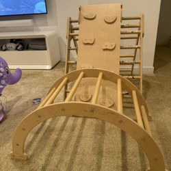 Montessori climbing Set / Pickler Triangler And Arch 