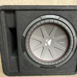 Kicker Subwoofer and Amplifier