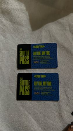 HEADTRIP SHUTTLE PASSES